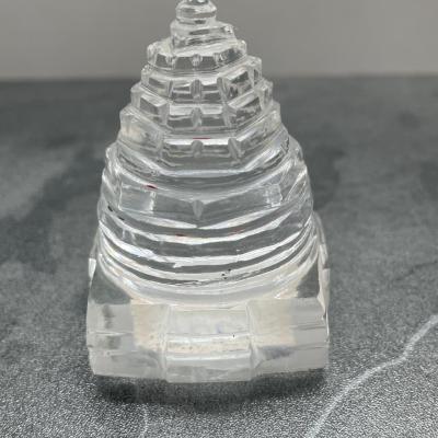Original Sri Chakra Spatika Crystal  for Energy Healing | Locate Us Store