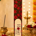 Mysore Sandal's Rose Agarbathi – 12 Sticks | Rose Fragrance Incense Sticks - Locate Us Store