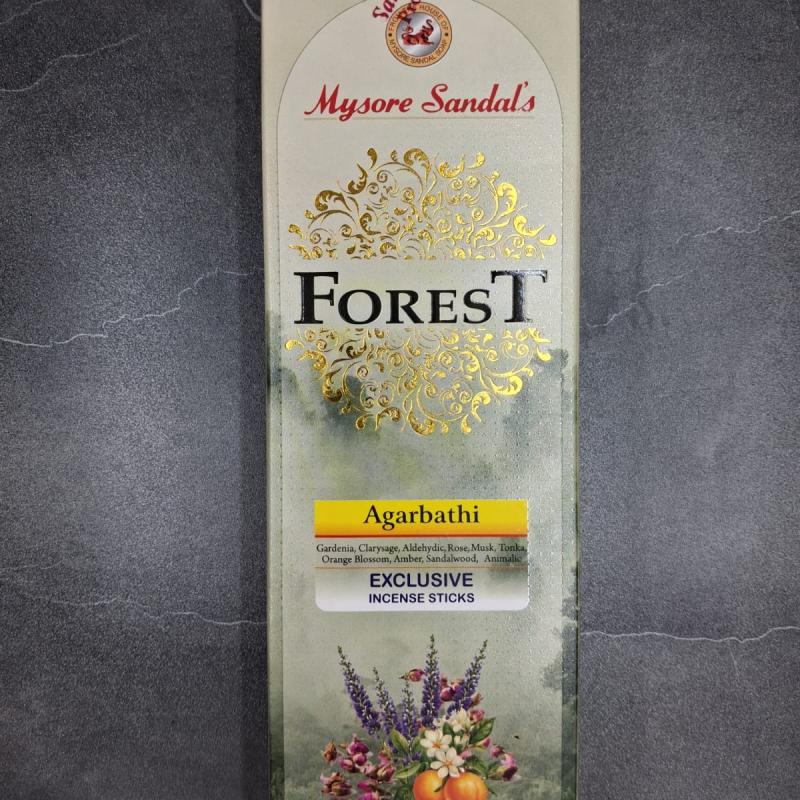 Mysore Sandal’s Forest Agarbathi 90gm | Exclusive Fragrant Incense Sticks for Pooja, Meditation & Home - Locate Us Store