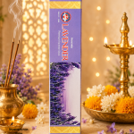 Aravinda Lavender Premium Incense Sticks (18g) | Soothing Floral Fragrance for Relaxation, Meditation & Daily Pooja