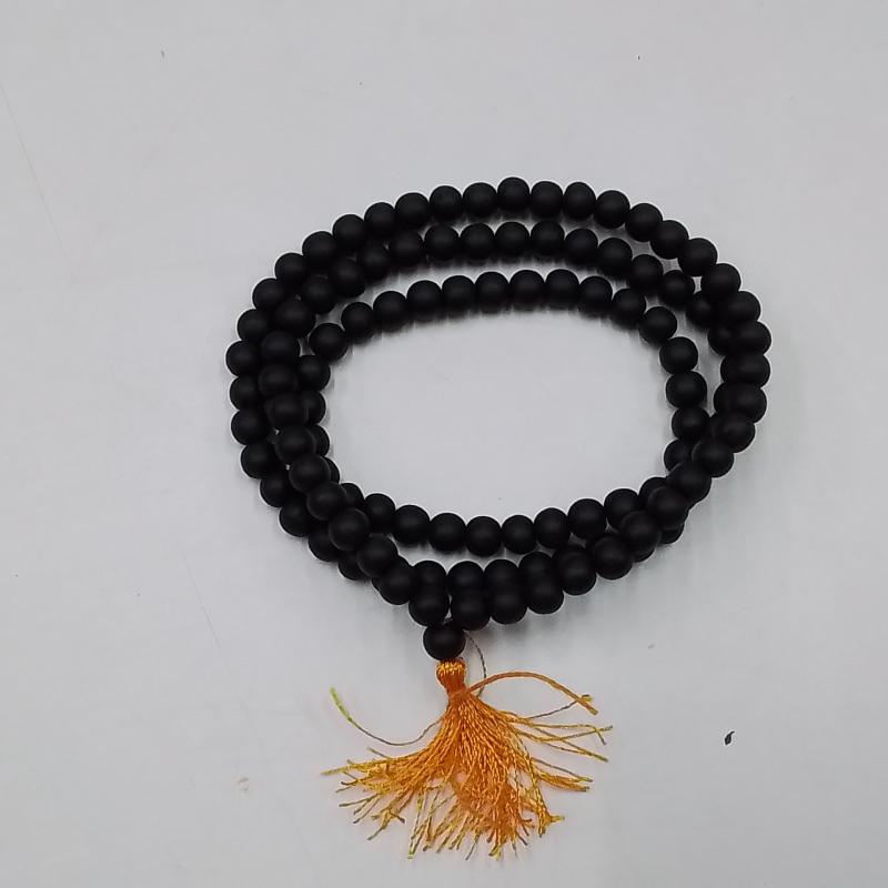 Karungali Mala Original 6mm – 100% Natural Black Ebony Wood Mala | Locate Us Store