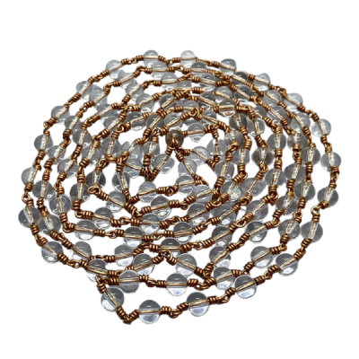 Spatika Mala – Natural Crystal Beads Mala for Meditation & Rituals | Locate Us Store