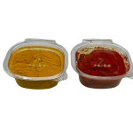 Ornate Handcrafted Kumkum and Arishina Box – Dual-Chamber Traditional Haldi-Kumkum Set for Varamahalakshmi & Thamboolam Gifting by Locate Us Store