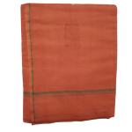 Vibrant Saffron Orange Madi Panche – Traditional Cotton Dhoti