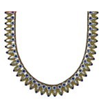 Divine Blue Stone Arch Pooja Mandap (5.1 x 5.1 Inches) – Handcrafted Decorative Mantapa with Intricate Blue Stone Work for Varamahalakshmi Festival & Home Temple by Locate Us Store