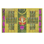 Divine Varalakshmi Idol & Traditional Pooja Backdrop Set – Complete Festive Shringar Kit for Varalakshmi Vratham & Home Altar by Locate Us Store